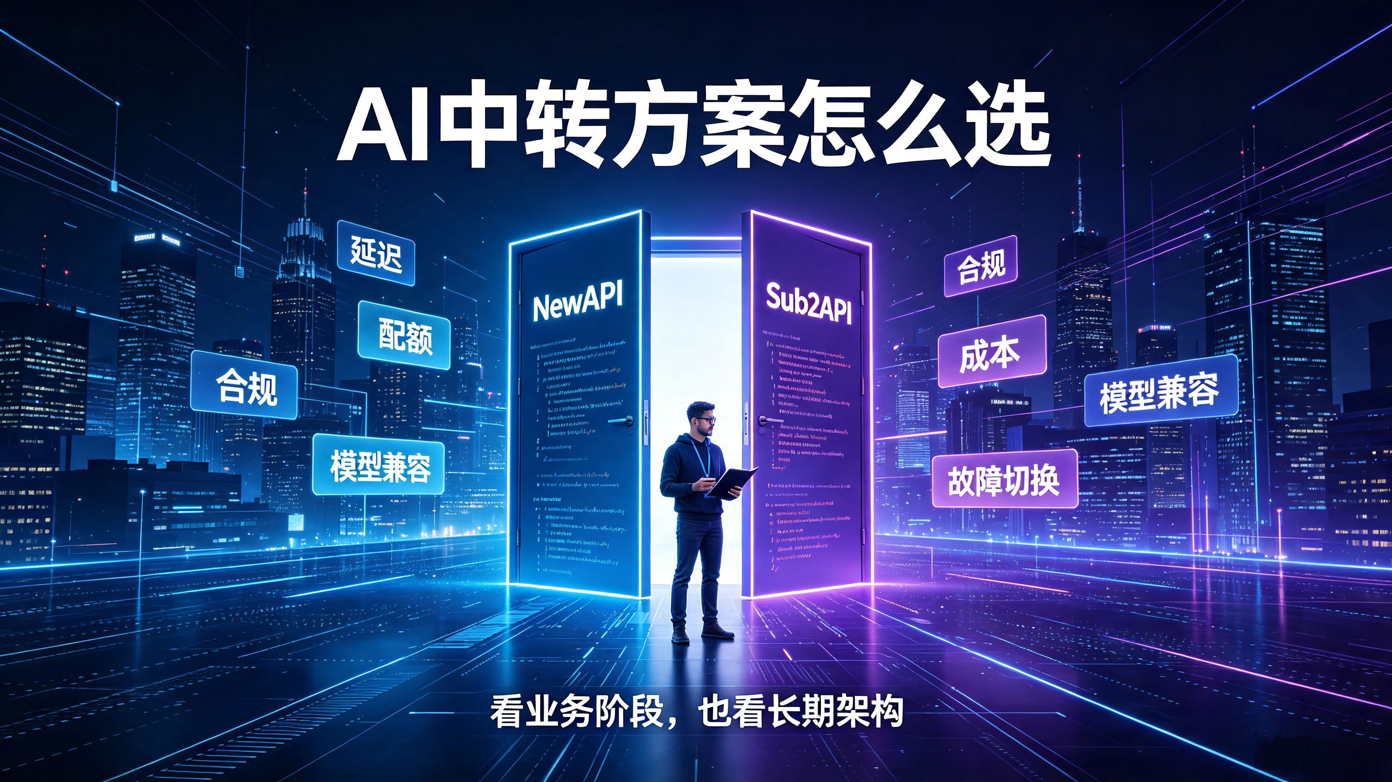 NewAPI 与 Sub2API 深度对比：国内开发者该如何选择 AI 中转方案